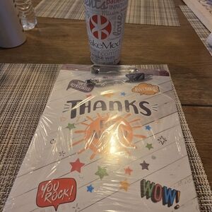 Apperication pen clipboard and thermal cup